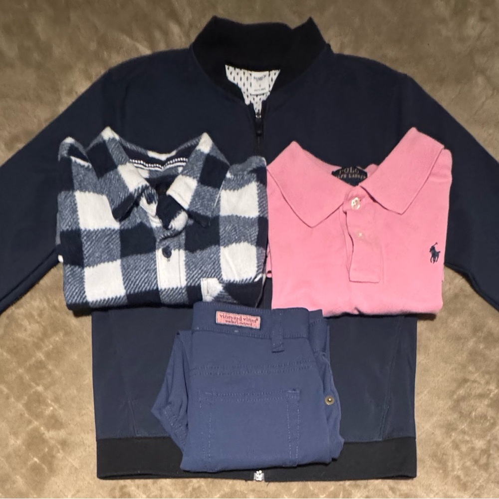 Vineyard Vines ,Ralph Lauren, Nomad, & Old Navy Jacket